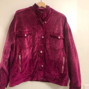 Free People Velvet Jacket